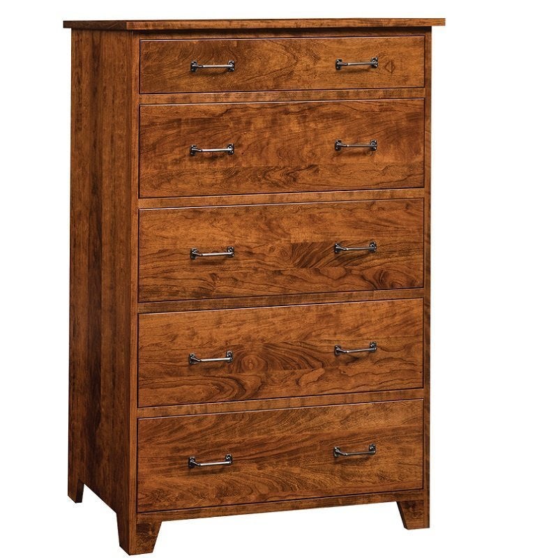 Solid Wood Layla 5-Drawer Chest