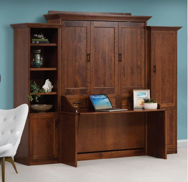 murphy bed with desk
