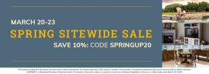 Spring Sitewide Sale