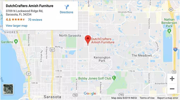 Sarasota Store Map