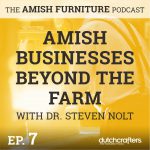 The Amish Furniture Podcast Podcast Cover Image: Amish Businesses Beyond the Farm with Dr. Steven Nolt