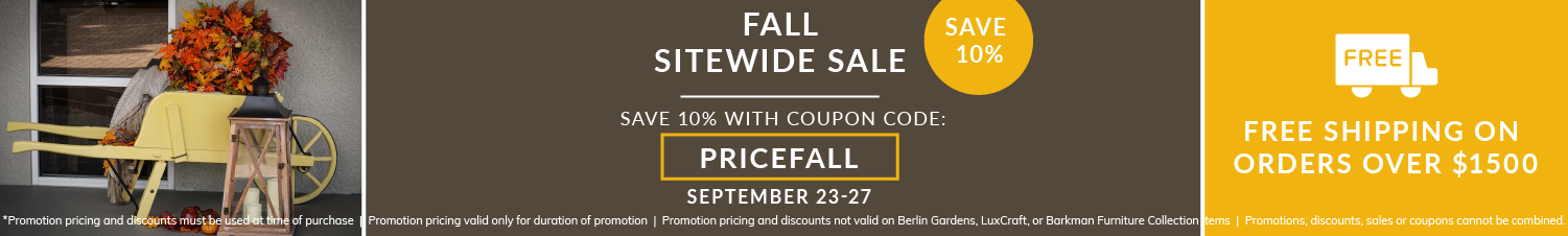 FALL SITEWIDE SALE