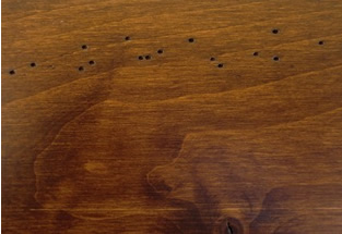 Distressed Amish Hardwood Furniture