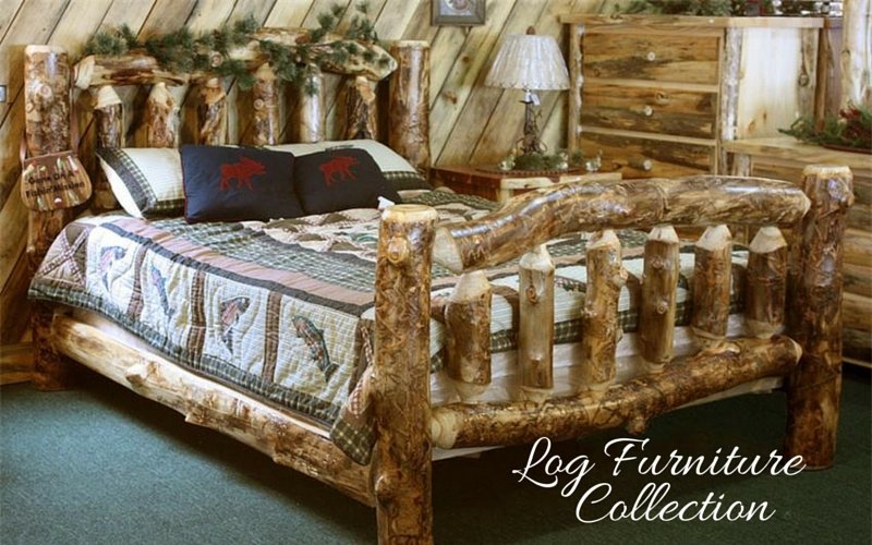 Amish Log Furniture Collection