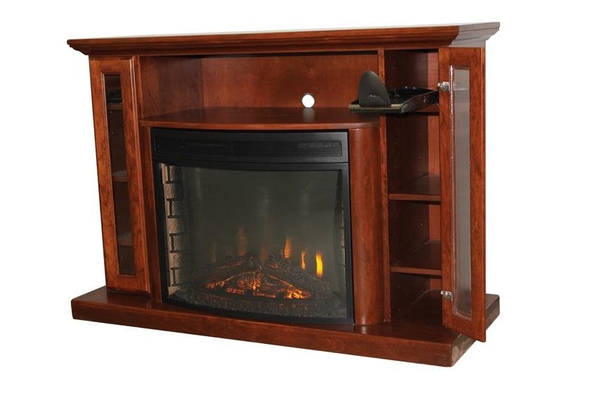 Fireplace entertainment center