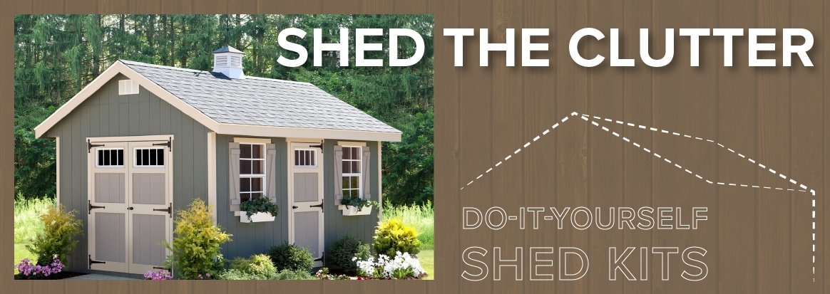 DIY shed kits, amish shed kits