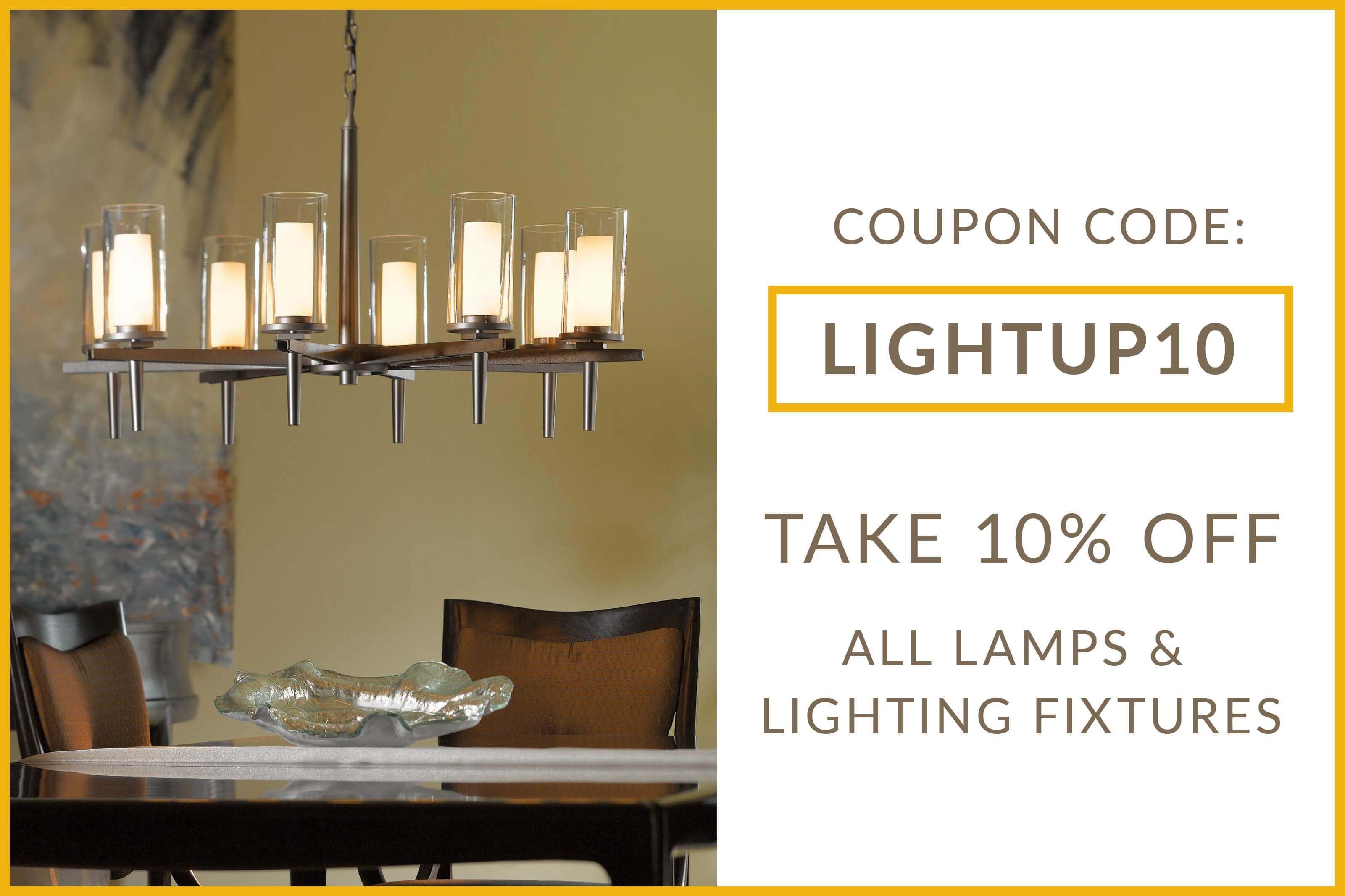 DutchCrafters Lighting Sale including 10% Off Hubbardton Forge