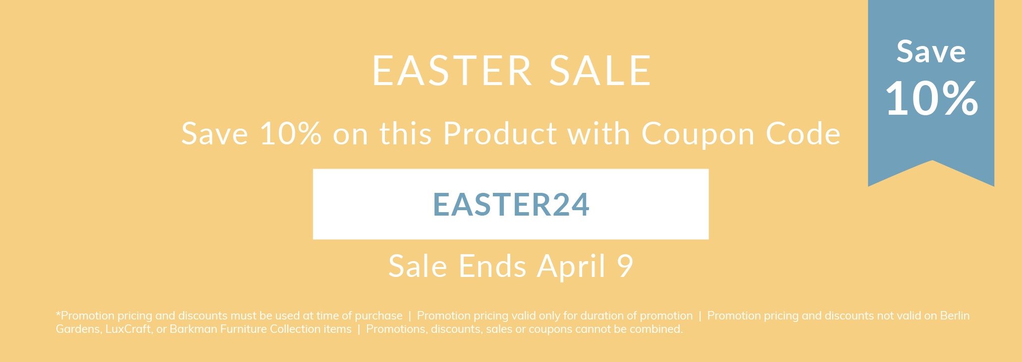 Easter Sitewide Sale