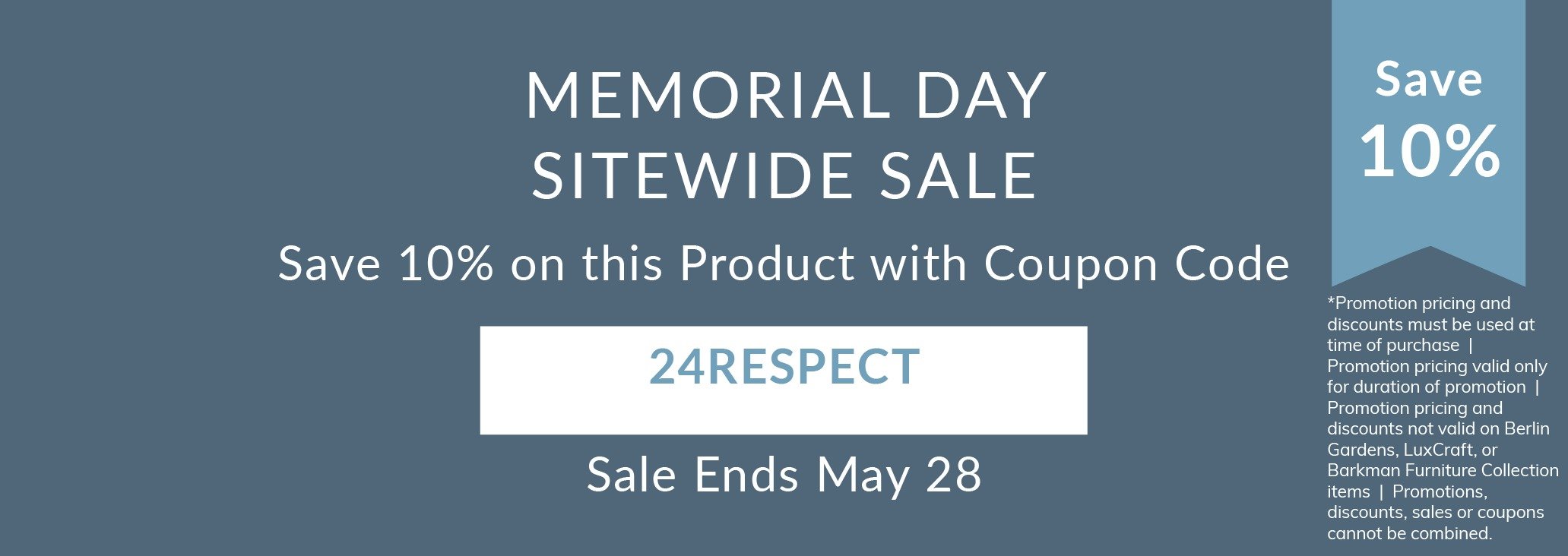 Memorial Sitewide Sale