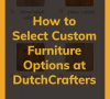 Shopping from the dutchcrafters.com Product Page [Mobile]