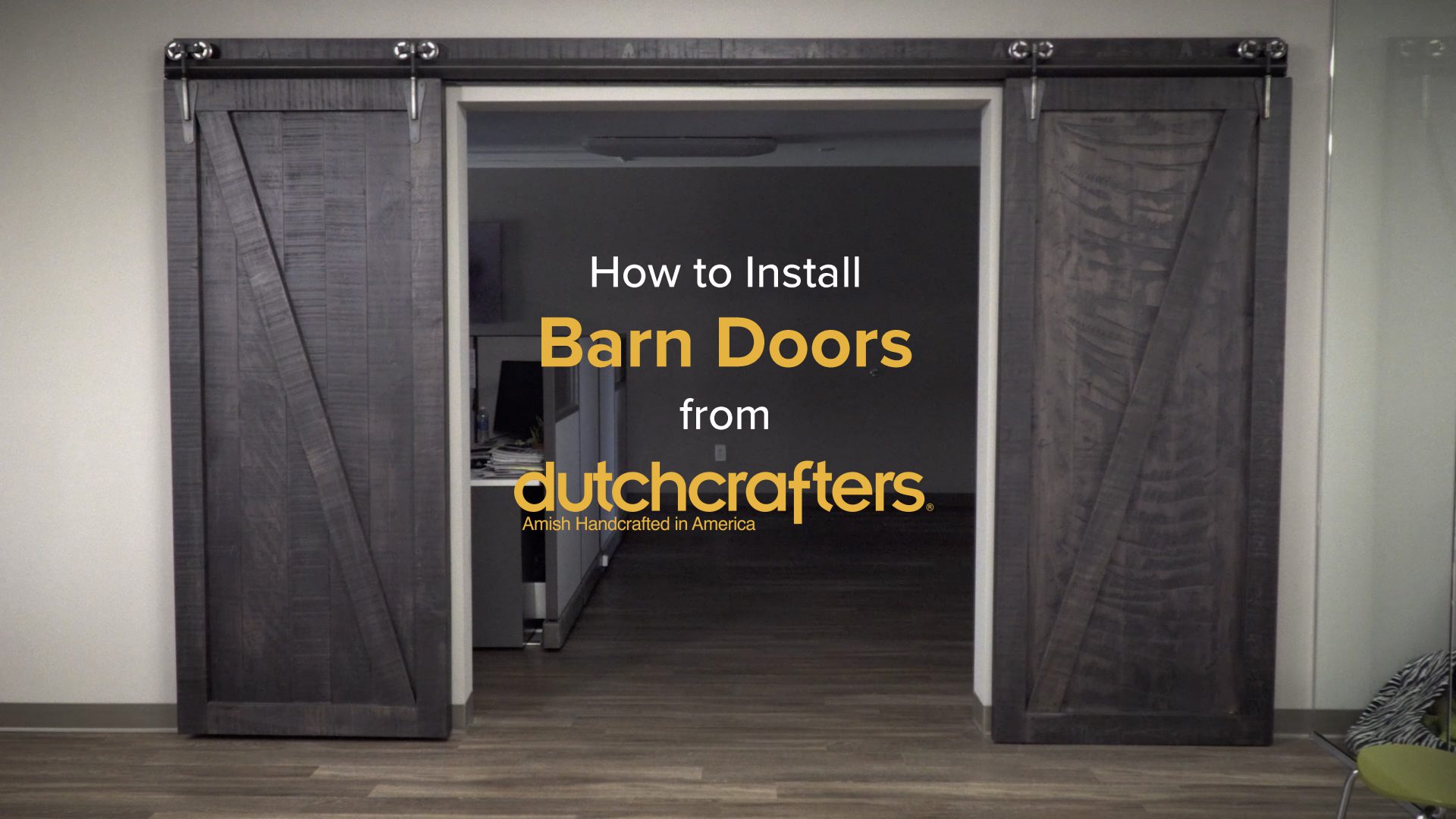 How To Install Interior Sliding Barn Doors Dutchcrafters