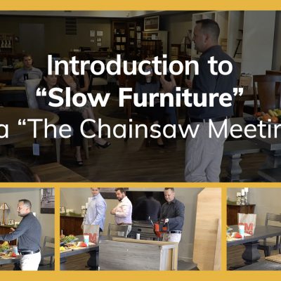 Introduction to Slow Furniture Title