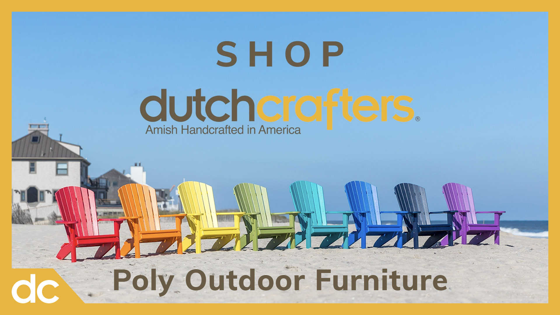Introduction to Poly Outdoor Furniture Shop DutchCrafters