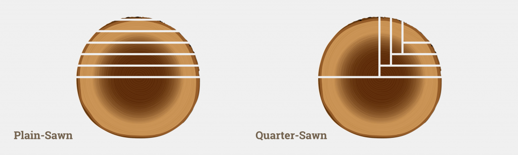 Straight Sawn vs. Quarter Sawn