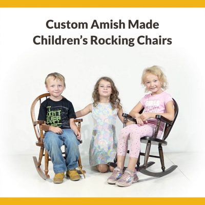 Custom Amish Made Children's Rocking Chairs Video Title
