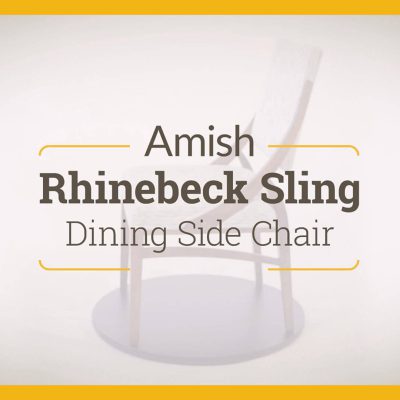 Video Title Image for Rhinebeck Sling Dining Side Chair